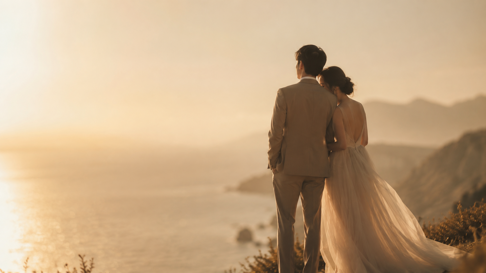 Couple sharing a meaningful moment