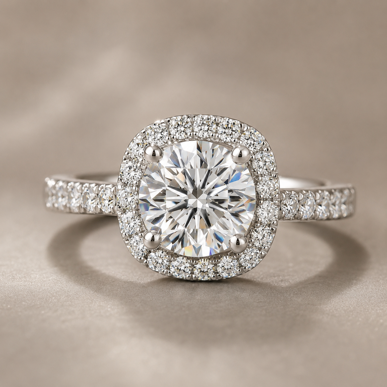 Big diamond statement ring